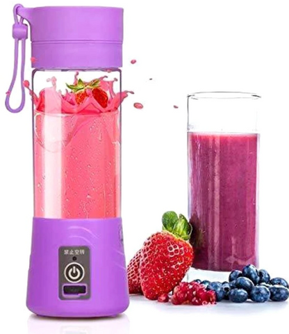 Portable USB Rechargeable Juicer Blender Bottle | Mini Smoothie & Juice Maker