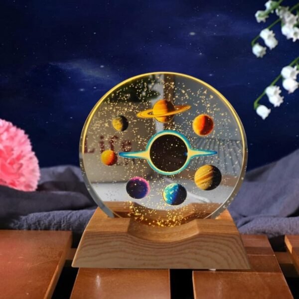 3D Creative Visualization Lamp – Modern LED Illusion Night Light